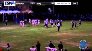 Analys 80 Dominic Carrasco scores on a diving TD reception from 12 Will Smith [upl. by Kenzie]