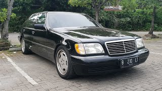 MercedesBenz S320 L 1996 V140 In Depth Review Indonesia [upl. by Marisa]