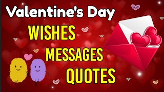 Happy Valentines Day Wishes Quotes Messages 2024  Valentines day WhatsApp Status  Greetings [upl. by Delos530]