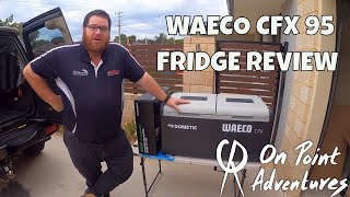 Dometic waeco CFX 95 fridge freezer review [upl. by Noiemad]