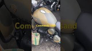 COMANDO SAND  ROYAL ENFIELD [upl. by Faxun]