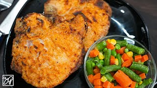 Quick Crispy Air Fried Pork Chops [upl. by Bosch]