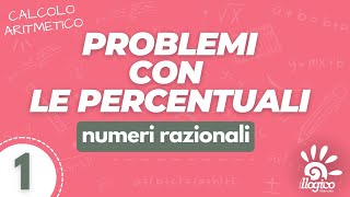 Problemi con le percentuali  1 [upl. by Nahta]