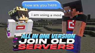 Why change version when server isnt up to date use this instead  use this client side mod tutorial [upl. by Alby]