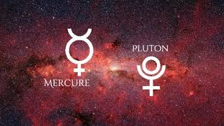 Les Aspects Mercure  Pluton  Astrologie [upl. by Yanej]