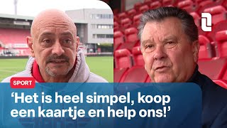 Supporters MVV willen club redden met uitverkocht stadion  L1 Nieuws [upl. by Etnaik]