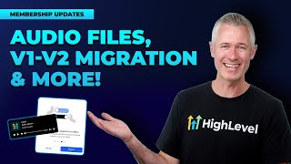Membership Updates Audio Files V1 V2 Migration amp More [upl. by Golden]