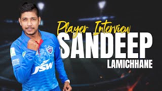 Interview With Sandeep Lamichhane  Rejoining Practice  Message For Fans  Playing Under Ricky [upl. by Karry914]