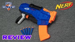 REVIEW Nerf Elite Rukkus ICS8 [upl. by Eyde]