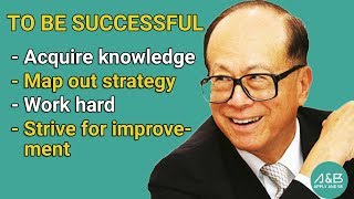 Success tips and best advices by Li Ka Shing  Best Motivational Video [upl. by Llireva770]