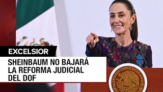 Gobierno de Sheinbaum va contra jueza por reforma judicial RESUMEN [upl. by Enneicul]