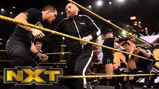 Undisputed ERA and Imperium throw down ahead of Worlds Collide WWE NXT Jan 22 2020 [upl. by Koy]