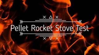 💥 Pellet Rocket Stove Test  Stufa a pellet e legna [upl. by Iliram219]