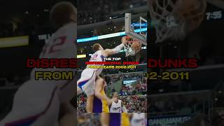 TOP 10 DISRESPECTFUL DUNK FROM YEARS 20022011 [upl. by Ahseihs]