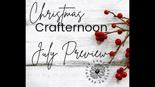 Sneak Preview  Christmas Crafternoon 2024 [upl. by Ariella]