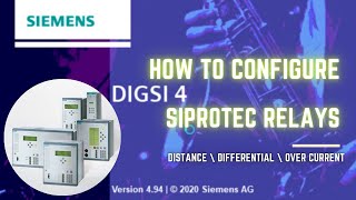 Configuration of Siprotec Relays  SIEMENS IEDs [upl. by Bigot]