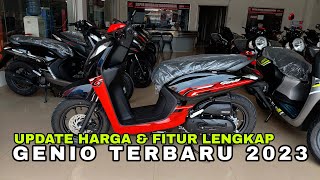 HONDA GENIO TERBARU 2023 WARNA HITAM MERAH [upl. by Fabi]