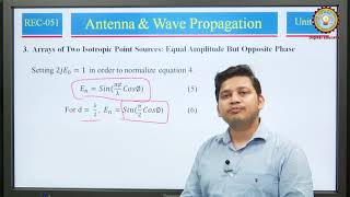 Arrays Of Two Isotropic Point By Dr Vivek Kumar Rastogi  AKTU Digital Education [upl. by Georgine]