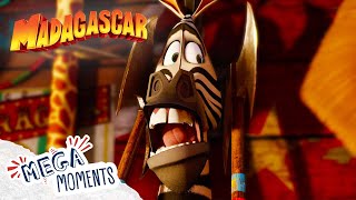 On the Run  Madagascar 3  Extended Preview  Mega Moments [upl. by Hayyifas]