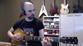 17 Insect Warfare  Enslaved by Machinery Guitar Cover [upl. by Gus]