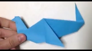 Faire un phoque en origami  Otarie en papier [upl. by Eidderf]