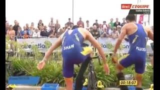 Triathlon Audencia de la Baule  25 septembre 2016  en direct [upl. by Adaran]