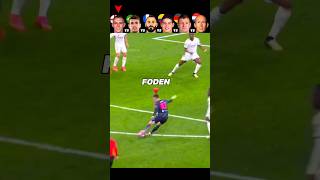 Foden VS Oscar VS Benzema VS JRodriguez VS TKroos VS Robben 🤯🤑 Epic Curve Shot Challenge [upl. by Onibla]