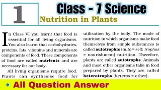 Class 7 Science chapter 1 question answer  Science Class 7 Chapter 1 question answer [upl. by Aiseneg97]