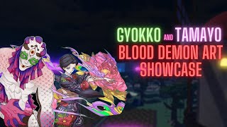 Tamayo amp Gyokko BDA Showcase  Demon Slayer Burning Ashes [upl. by Nalepka]