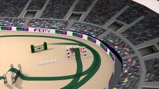 Rolex FEI World Cup™ Final 2013  Speed Class Course Walk [upl. by Vorfeld]