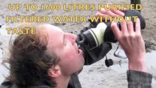 Drinksafe Explorer purified water filter bottle [upl. by Auhesoj8]