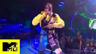 Travis Scott Performs quotStargazing ft James Blakequot quotSick Modequot amp More  MTV VMA  Live Performance [upl. by Caren]