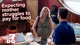 Pregnant woman struggles to afford food [upl. by Epilef170]