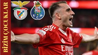 Kerem Aktürkoğlu vs Porto Maç Performansı  Benfica 41 Porto [upl. by Yenitirb]