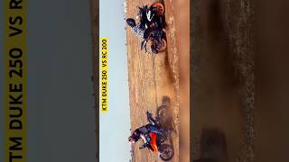 KTM DUKE 250 vs KTM RC 200 🔥tochan ktm ktmrc200 tochan shorts bike… [upl. by Corvin]