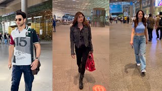 Shamita Shetty Sandeepa Dhar amp More Celebrity Spotted At Airport  Bollywood Chronicle [upl. by Gahl]