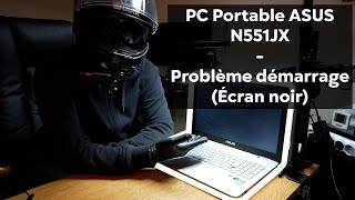 Réparer un PC Portable ASUS qui reste bloqué sur un écran noir Boot impossible [upl. by Juliann]