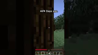 Minecraft Version 100😳 minecraft minecraftshorts [upl. by Saffren619]