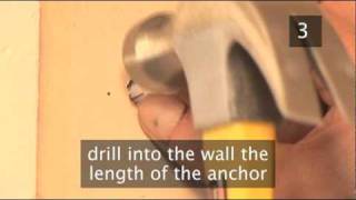 How To Fit A Curtain Rail To A Brick Wall [upl. by Auehsoj]