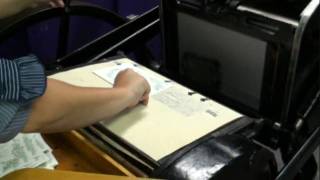 Papillon Press  A Brief Introduction to Letterpress Printing [upl. by Auqenet]