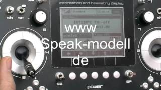 VSpeak ECU Konverter evoJet  Jeti Duplex [upl. by Akelahs]