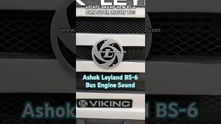 Ashok Leyland BS6 bus engine sound APSRTC Brand new BS6 Own SUPER LUXURY Bus apsrtc superluxury [upl. by Bethina]