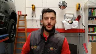 Auto Davanzo Service Sostituzione pastiglie e dischi Gran Cherokee [upl. by Maggio68]