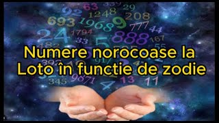 Numere norocoase la Loto în funcție de zodie Pariază pe ele și ai putea câștiga [upl. by Leynwad]