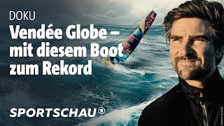 Vendée Globe  Extremsportler Boris Herrmann alleine mit seinem Boot  Sportschau [upl. by Highams]