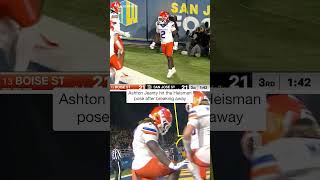 Ashton Jeanty hit the heisman pose shorts [upl. by Eulalie405]