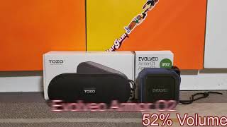 Tozo PA1 UnboxingSound test Vs Evolveo Armor O2 [upl. by Fitzhugh]