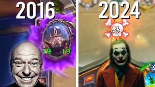 Hearthstone in 2016 vs 2024 [upl. by Siduhey12]