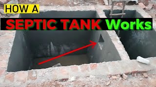 How a SEPTIC TANK works and How to build a septic tank STEP BY STEP [upl. by Nnarual]