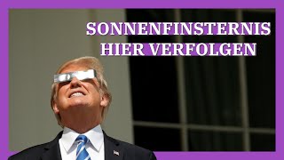 Totale Sonnenfinsternis 2024 Wo sie zu sehen ist [upl. by Nayarb]